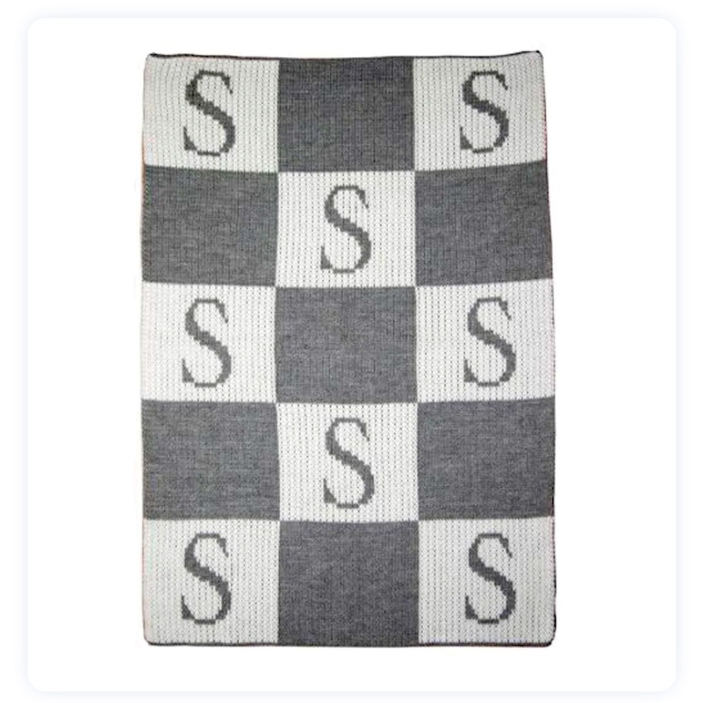 Butterscotch Blankees “S” Block Stroller Blanket